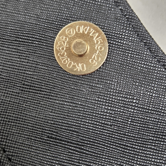 Black Laser Cut Floral Trifold Wallet - NWT Bohemian Sunflower - Picture 4 of 11